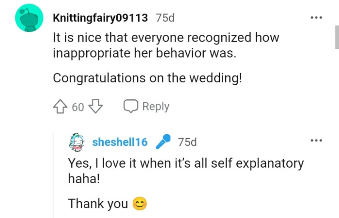 Let's head into the comments section and find out what other redditors have to say regarding the story