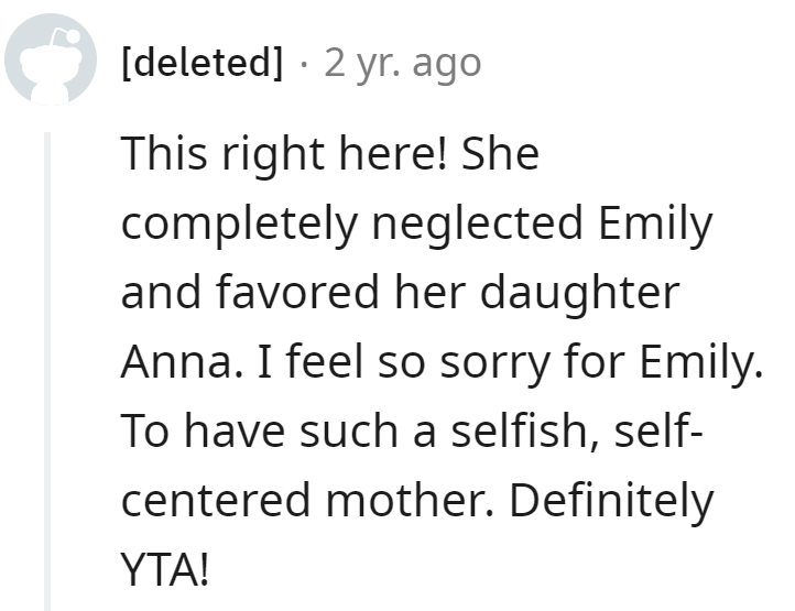 Neglecting Emily in the 