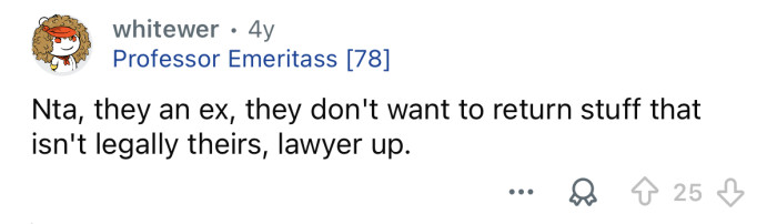 Lawyer up!