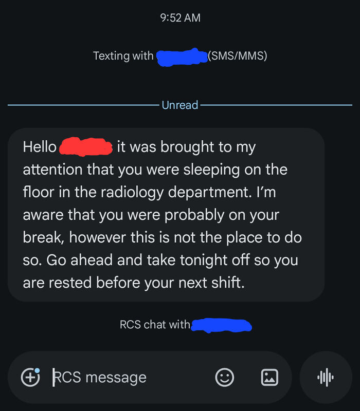 "New Colleague Reported Me Sleeping On My Lunch Break, Lost A Whole Shift Without Overtime As A Result"