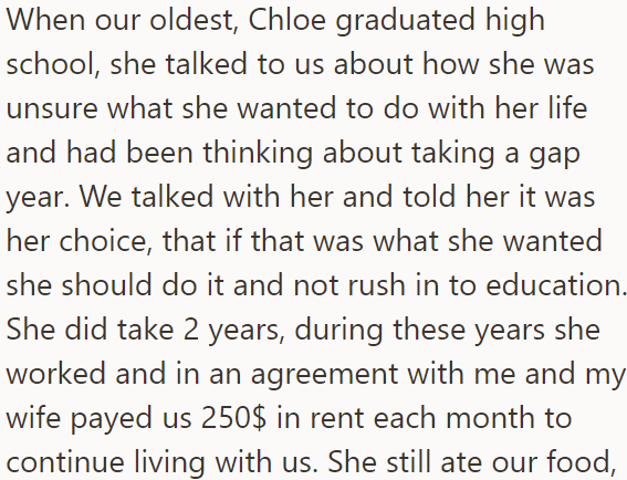 But they have a rule