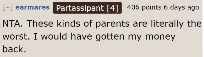 A Redditor doesn't like parents who allow children to make noises in such an environment.