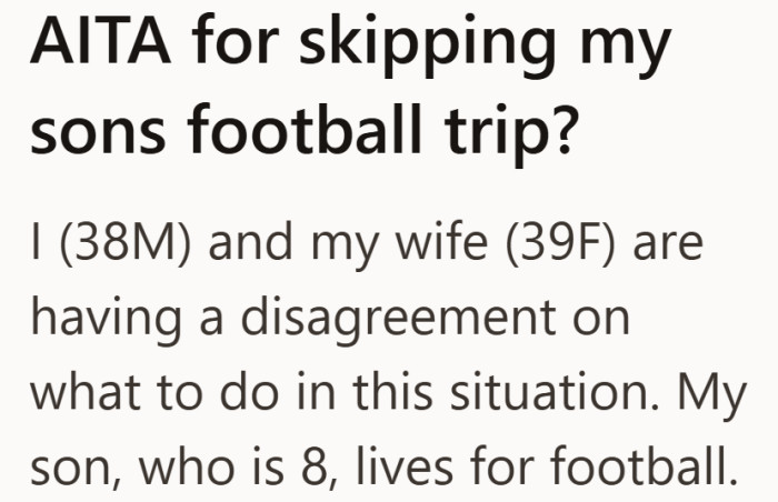 On the surface, it sounds like a scheduling issue. But even in the opening lines, the emotional stakes are already set.