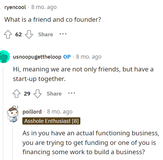 Many people were also focused on the fact that they are working together as well as being friends.