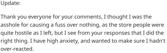 OP posted an update: