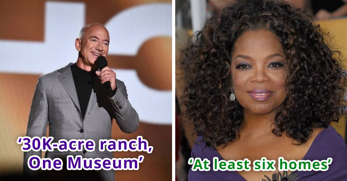 Here Are 12 Celebrities That Have A Hefty Collection Of Real Estate Properties To Their Name