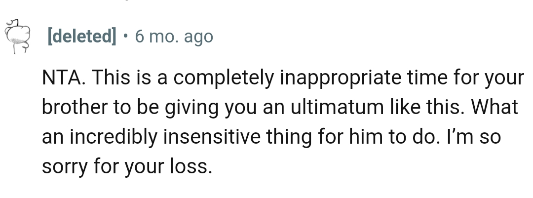 It is an incredibly insensitive thing for him to do