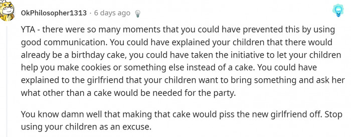 Other people then started to comment on how she may possibly be TA for this.