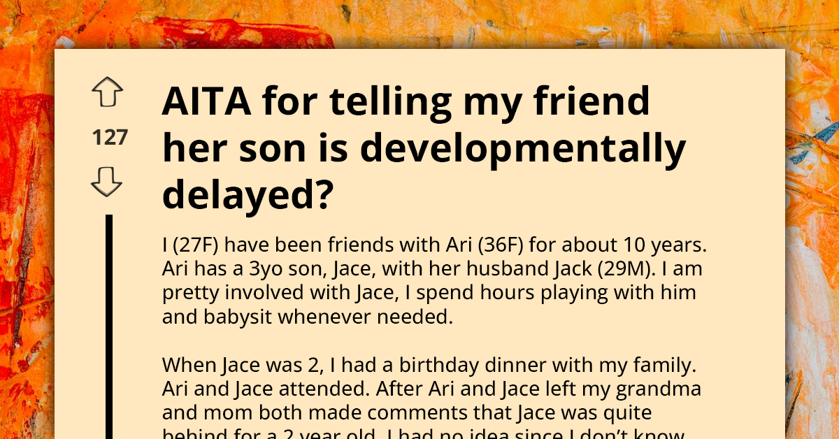 Stay-At-Home Mom Blows Up At Friend For Revealing The Bitter Truth About Her Son
