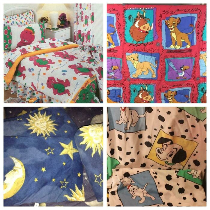 45. The '90s bedding set