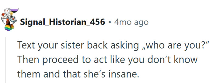 A little humor in the middle of heartbreak; sometimes the only way to cope is to imagine reclaiming control.