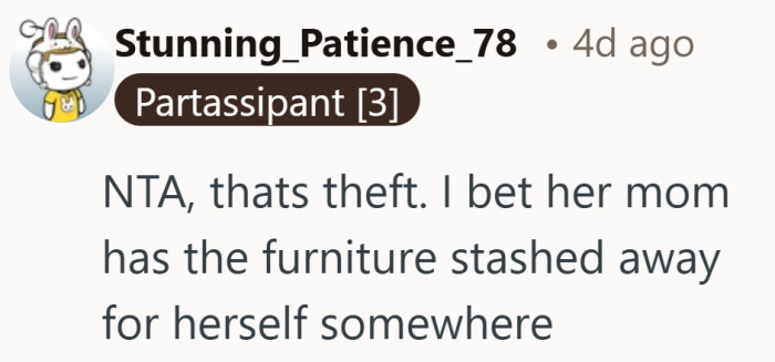 By this point, the word “theft” isn’t whispered anymore. It’s stated flatly, with suspicion trailing close behind.