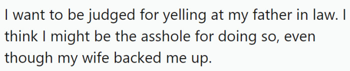 OP has offered the following explanation for why they think they might be the a-hole: