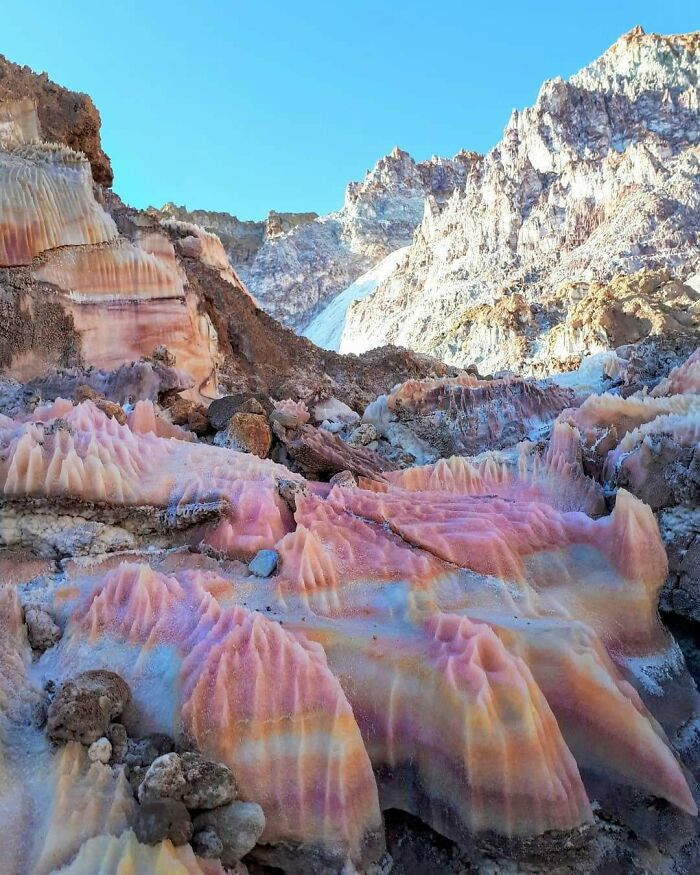 "Salt Rocks In Iran"