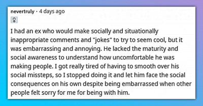 24 Women Reveal Of The Most Embarrassing Things Their Exes Have Done