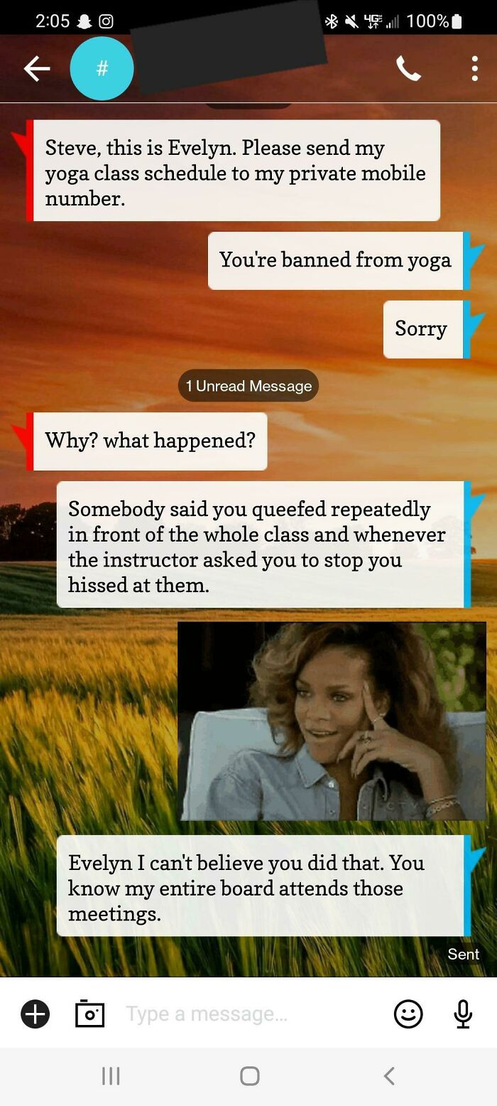 40. Stop Hissing At The Yoga Instructor