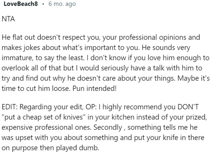 Lack of respect, immaturity, and disregard for important matters.