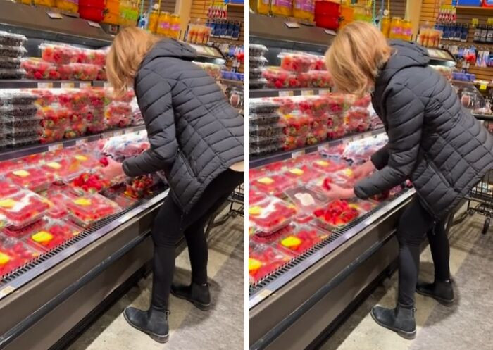 "Picking The Best Strawberries"
