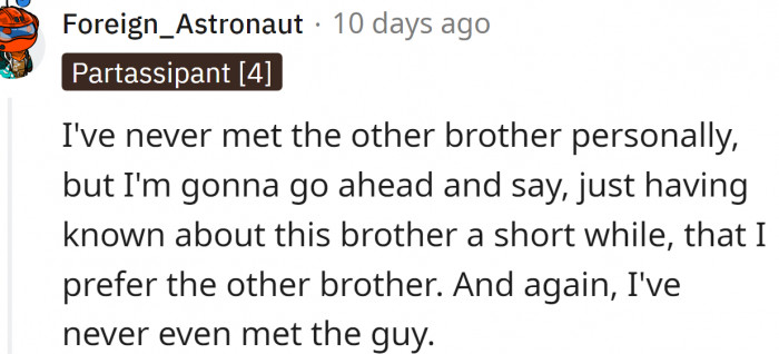 It is not a difficult choice.