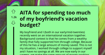 Couple's Dream Overseas Getaway Turns Into Financial Face-Off As Man Accuses GF Of Burning Through All His Savings
