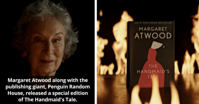 The Handmaid's Tale Author, Margaret Atwood, Auctions A Special Unburnable Edition Of Her Novel To Protest Book Burning In America