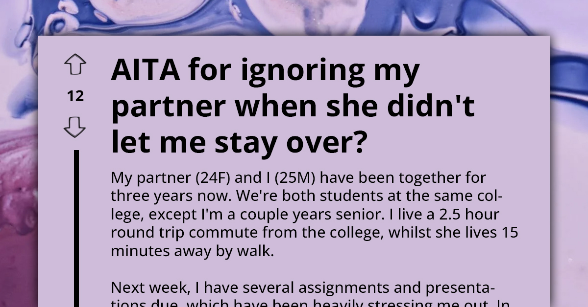 Girlfriend Wants Alone Time But Gets Upset When Boyfriend Gives Her Just That