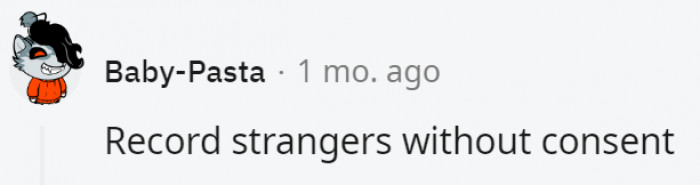 22. A plain violation of privacy