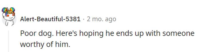 Here's to a hopeful doggy destiny: may he find a partner as fetching as a well-thrown ball.