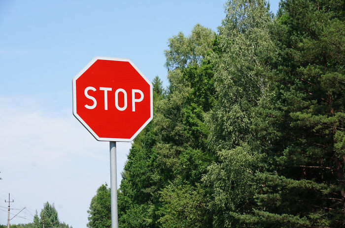 "Waited at a stop sign for 5 minutes thinking it was a red light. I was not on my phone. I didn't hold anybody else up luckily."