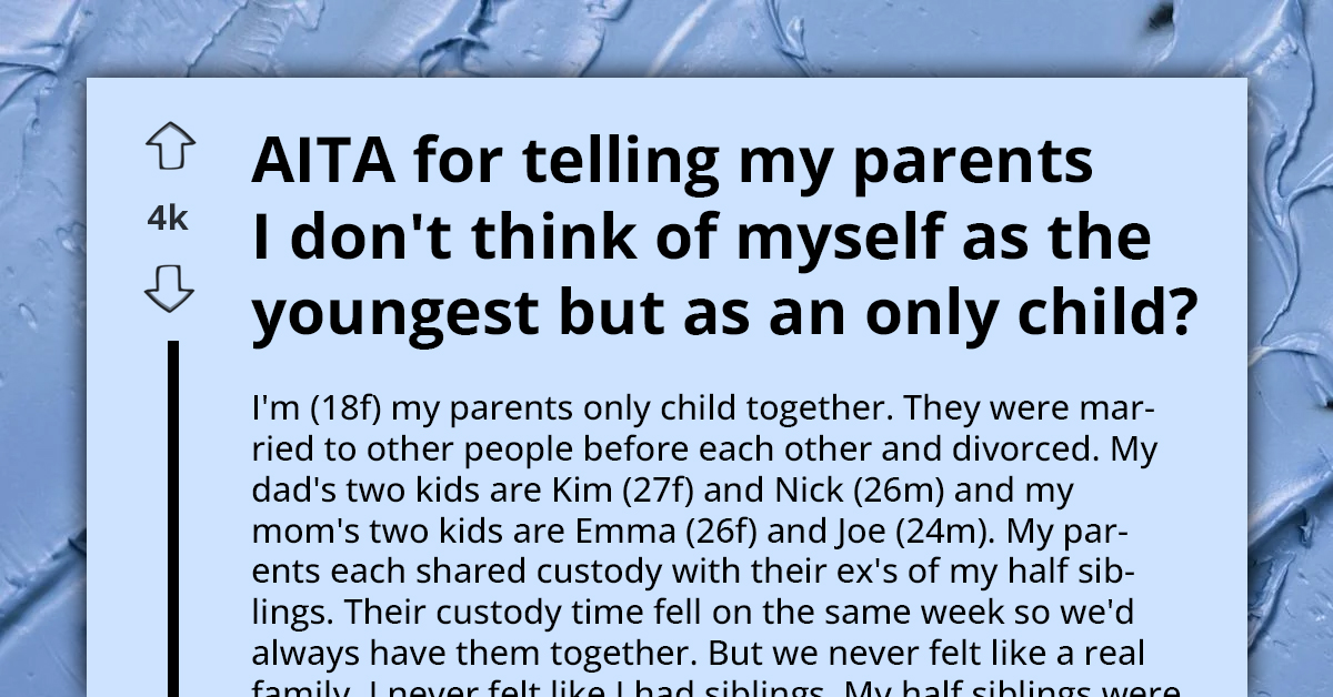 Teen Renounces Ties To Four Half-Siblings After All Efforts To Bond With Them Fall Flat