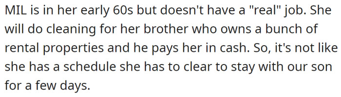 He explained that MIL doesn't work: