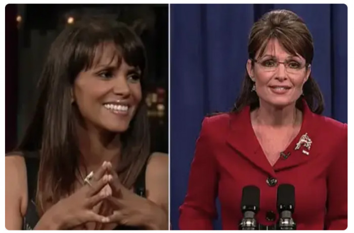 3. Halle Berry & Sarah Palin