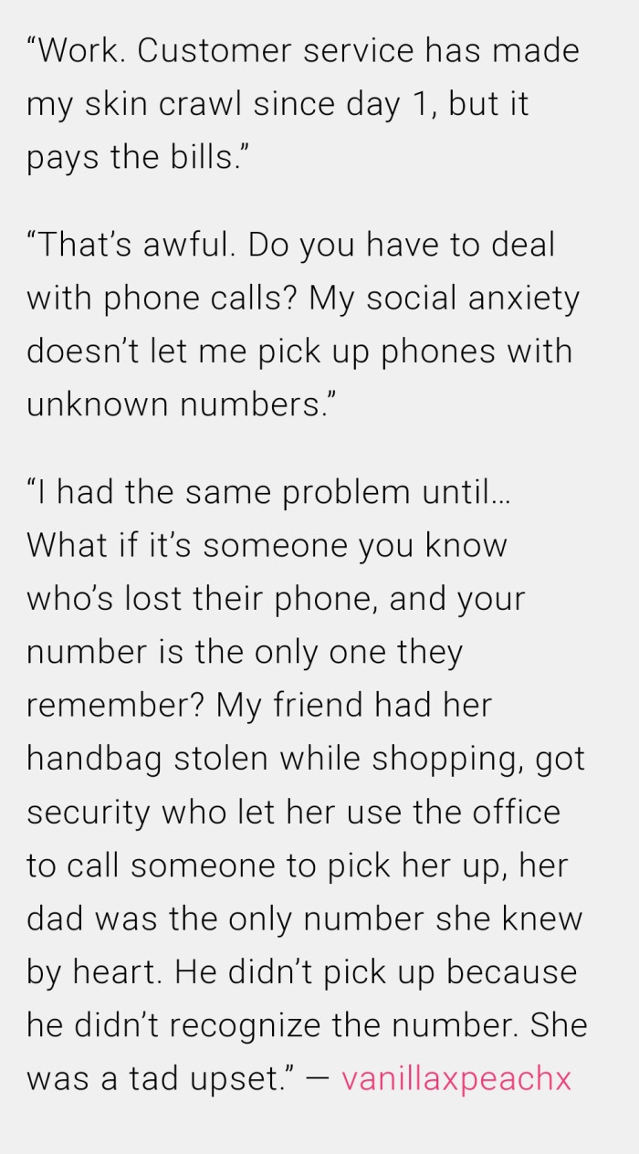 13. An introvert in customer service: that’s an odd match