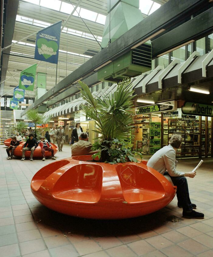 "Hoog Catharijne Shopping Center, Utrecht, Netherlands In 1981"