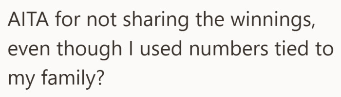 At the core, it comes down to how much weight shared history should carry.