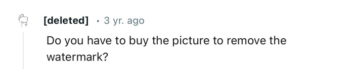 You pay for it, then you get to download a high-resolution version of the picture.