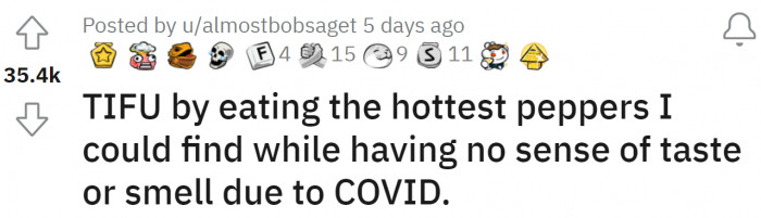 He posted his story under the TIFU subreddit community. The post has gathered over 35k upvotes and over 1.3k comments.