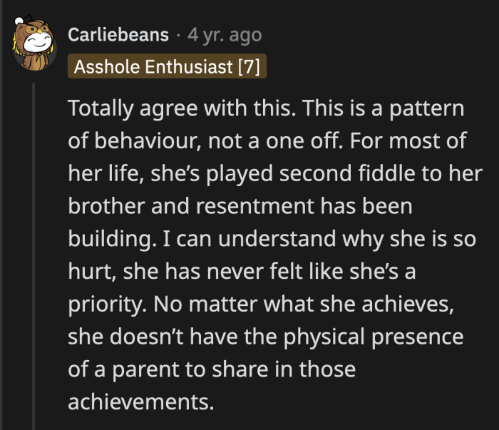 OP missed all of her daughter's important milestones because she can't trust any trained sitter or caregiver to take care of her son.