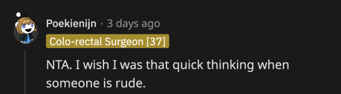 A lot of people would have loved to be able to do what OP did