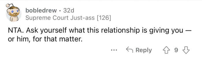 If you gain nothing and lose more than you offer, it's time to do some reconsidering.