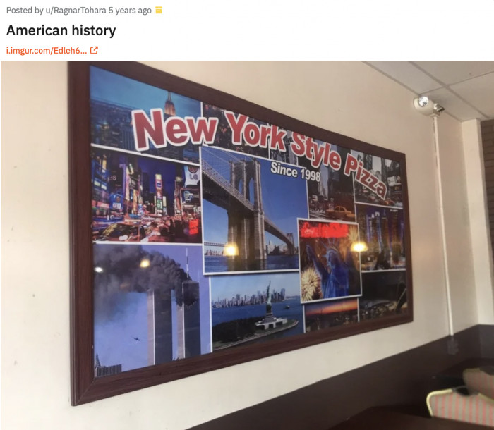 9. Someone should have vetted that poster before framing and displaying it.