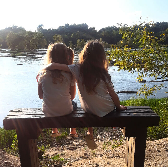 10. Making children show affection to friends and relatives.