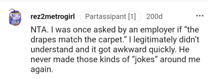 The drapes matching the carpet