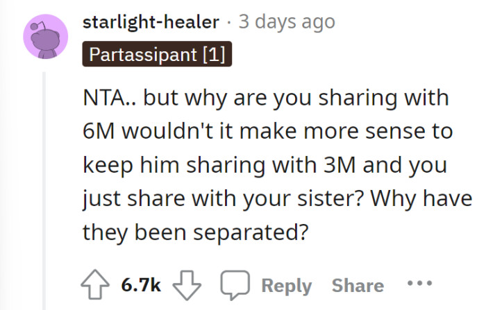 Right? The logic is lost on us.