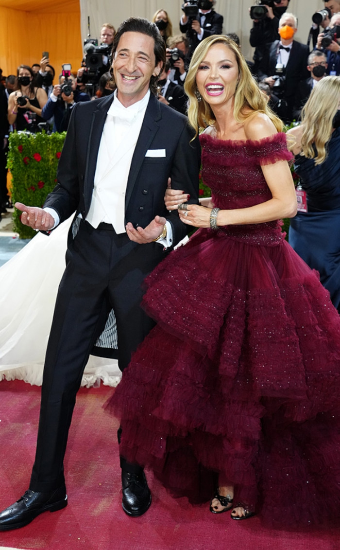 2. Adrien Brody & Georgina Chapman