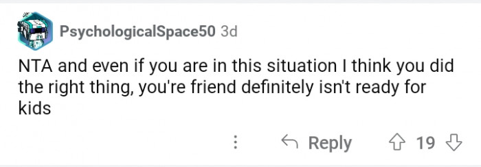 19. She couldn't choose a guy who could be with her financially yet planned to have a baby.