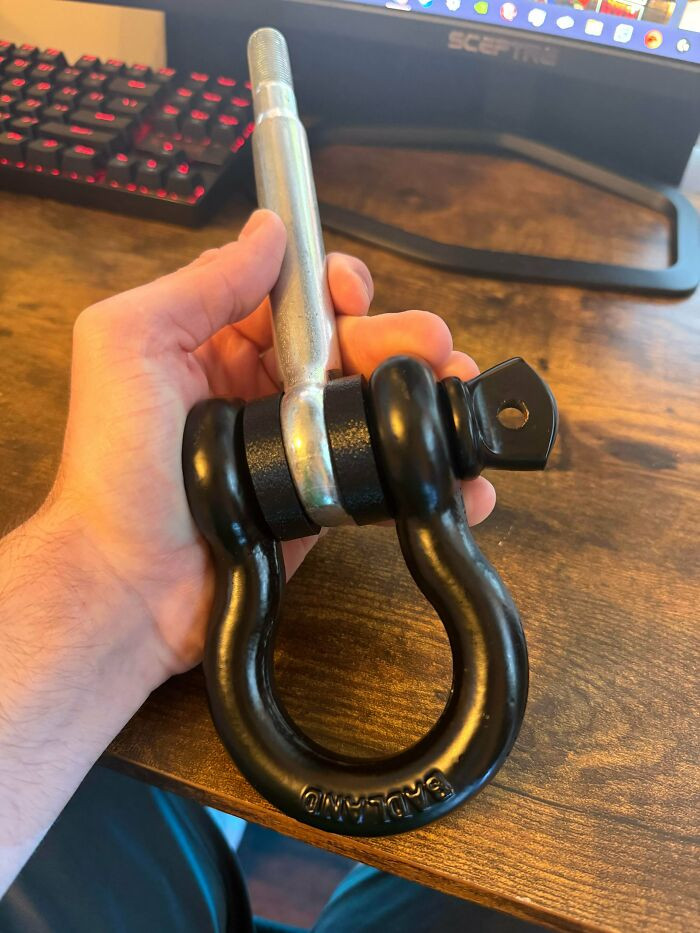"My 3D Printed Tow Hook Spacers"