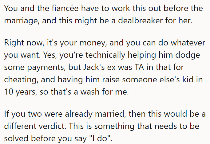 A Redditor said the OP was not in the wrong