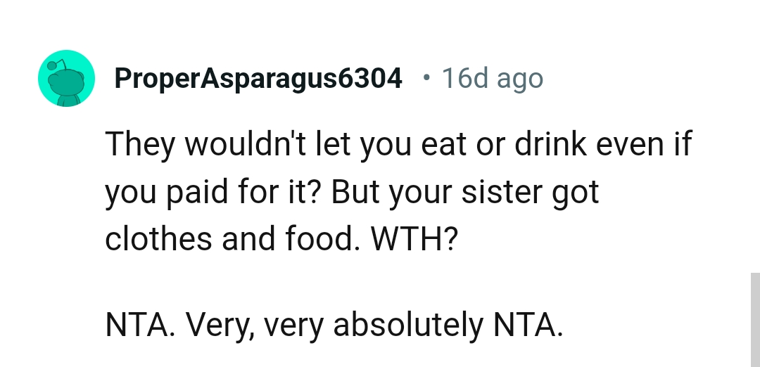 Let's head into the comments section and find out what other Redditors have to say