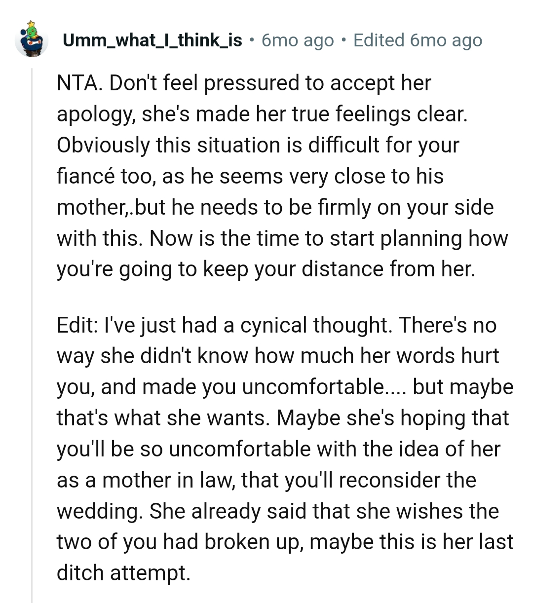 Planning How to Keep a Huge Distance from Her